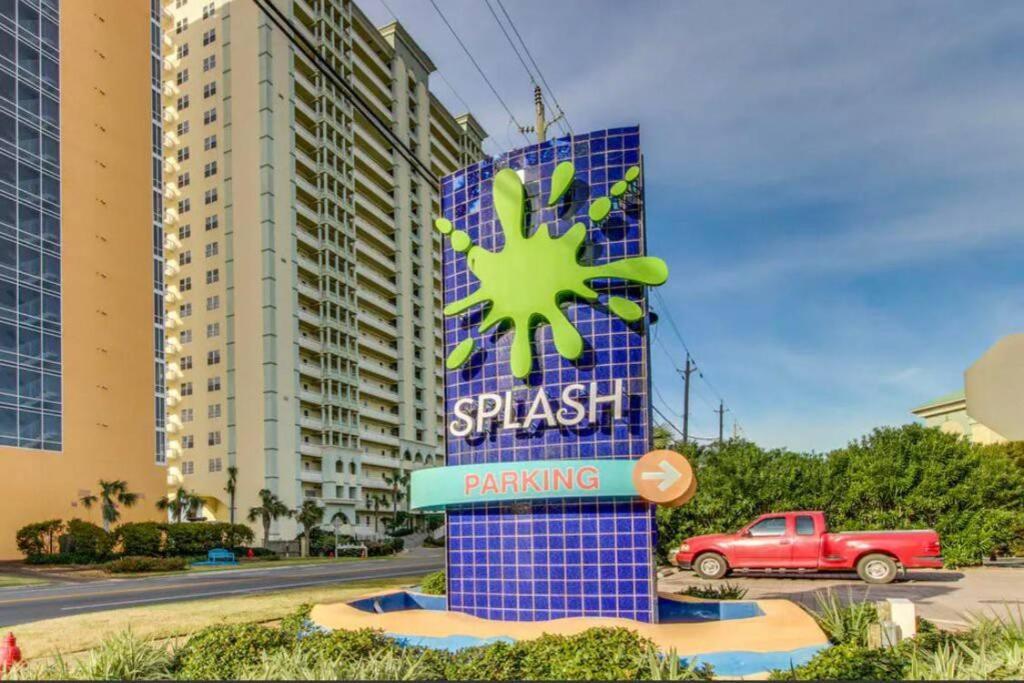 Splash Beach Condo, Aqua Park, Lazy River Panama City Beach Zewnętrze zdjęcie